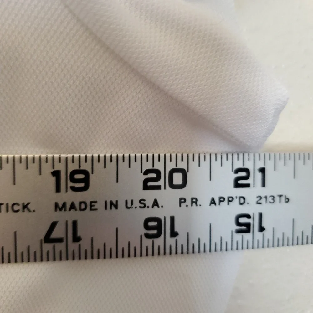 Nike Golf Womens Dri-FIT Polo Shirt White Short Sleeve XL 746100-100